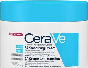 Cerave SA Smoothing Cream With Salicylic Acid For Dry, Rough & Bumpy Skin 340G