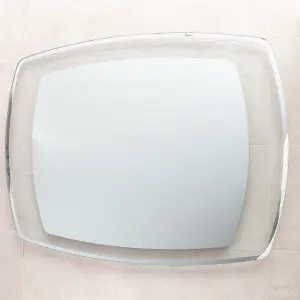 Taylor LED Illuminated Backlit Bathroom Mirror (H)750mm (W)1000mm