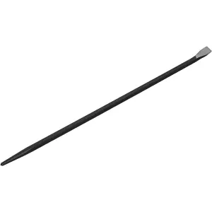 770mm Pry Wrecking Bar - Carbon Steel Shaft - Hardened & Tempered - Cranked Tips