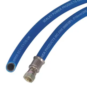 Sealey Air Hose 20m x 10mm with 1/4"BSP Unions Extra-Heavy-Duty