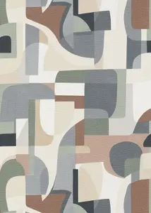 Erismann Fragment Modern Geometric Vinyl Wallpaper