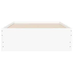 Berkfield Bed Frame with Drawers without Mattress White 90x200 cm