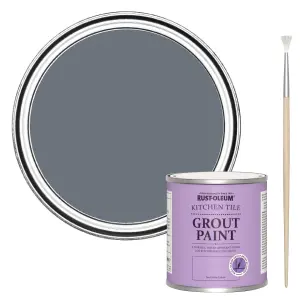 Rust-Oleum Marine Grey Kitchen Grout Paint 250ml