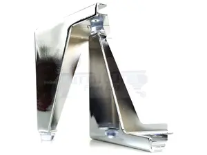 4 x Chrome Furniture Feet 100mm High Self Fixing Metal Legs Sofas Chairs Stools Cabinets RJB180 PKC383 TSP2108