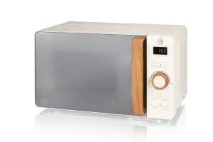 Swan 20L Nordic Digital LED Microwave