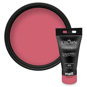 Crown Walls & Ceilings Matt Emulsion Paint Heartsoul - 40ml