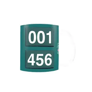 Squid Game Numbers Mug Green/White (One Size)