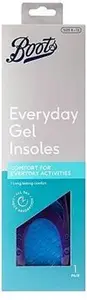 Boots Everyday Gel Insoles - 1 Pair Men's Size 8-13