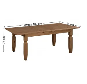 Mercers Furniture Corona Small Extending Dining Table