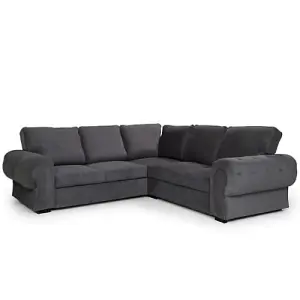 Niko Fabric Corner Sofa Suite / Corner Sofa Bed