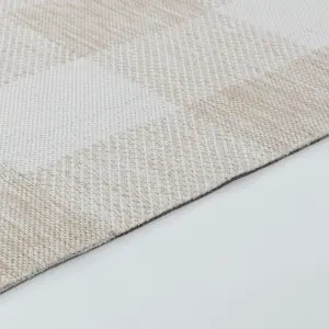 BIDDI In- /Outdoor Checkered Area Rug 160 x 213 cm