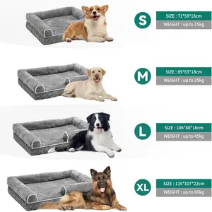 Nylon Pet Bed 22cm H x 135cm W x 107cm D