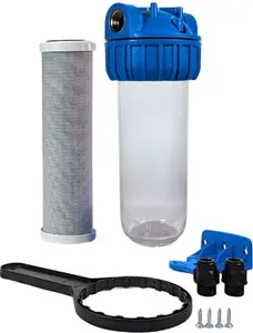 1 Stage Under Sink Drinking Water Filter System (Includes Filter Housing, Carbon Filter And Connectors)