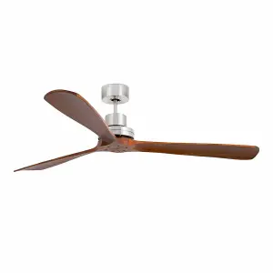 Luminosa Lantau-G Matt Nickel Ceiling Fan With DC Motor