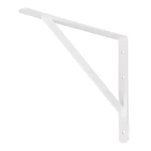 GoodHome Ultim White Steel Shelving bracket (H)300mm (D)250mm