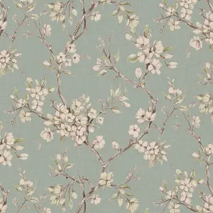 Boutique Eliza Duck egg Smooth Wallpaper Sample