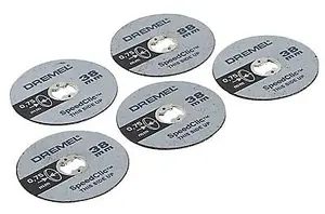 Dremel EZ SpeedClic Cutting disc 38mm, Pack of 5