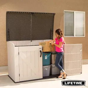 Lifetime 6 Ft. x 3.5 Ft. Horizontal Storage Shed (2407.1 L)