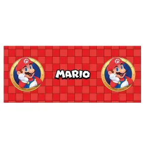 Super Mario Portrait Mario Mug Red/White (One Size)