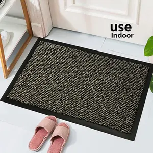 Caro Barrier Door Mat Grey / 50cm W x 80cm L