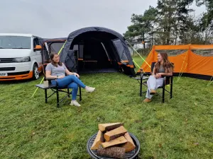 Cocoon Breeze v2 Campervan Awning (Charcoal/Orange)