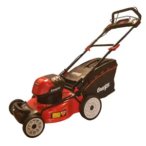 Energizer TDE-46TC 40v 4-in-1 Variable-Speed Hi-Wheel Cordless Lawnmower (Inc. Battery & Charger)