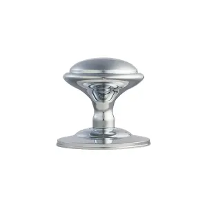 Carlisle Brass Polished Chrome Round Centre Door Knob (M61CP)