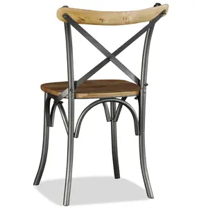 Arreola Dining Chair (Set of 4) Brown/Gray