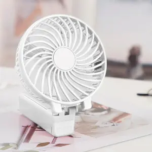 Mini Handheld Travel Fan - WHITE