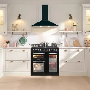 Leisure CS90F530K Freestanding Electric Range cooker with Gas Hob