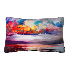 Scott Naismith Stratocumulus Filled Cushion Multicoloured (33cm x 53cm)