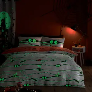 Mummy Glow in the Dark Duvet Cover Set