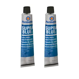 RTV Silicone Instant Gasket Maker Blue High Temperature Sealant 2x80ml