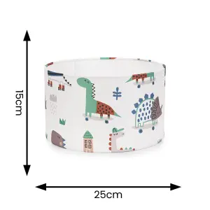 ValueLights Kids Skating Animal Easy Fit Ceiling Light Shade - Bulb Included