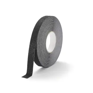 Durable DURALINE GRIP+ Heavy Duty Anti Slip Floor Tape - 25mm x 15m - Black