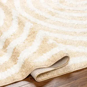 MARAVA Modern Shaggy Area Rug 160 x 213 cm