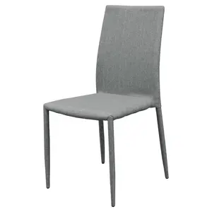 Selina Stacking Chair Grey