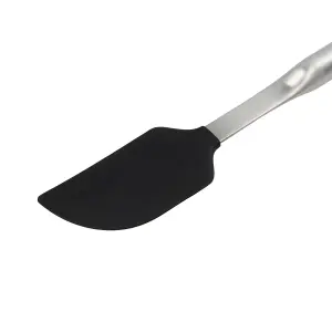 KitchenAid Premium Stainless Steel Scraping Spatula Black