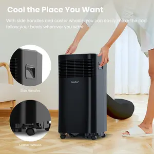 Comfee Portable Air Conditioner 9000 BTU Mobile Air Conditioning Unit with Remote, 24h Timer, Energy Effecient