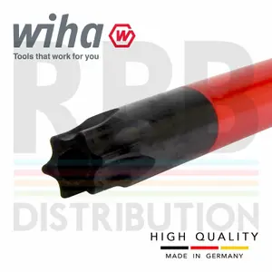 Wiha Torx Screwdriver T27H SlimFix Fit SoftFinish VDE Electrician Security 41145