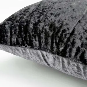 Luxury Crushed Velvet Set of 2 Filled Cushions and Covers