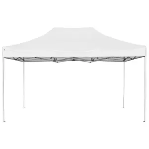 Berkfield Professional Folding Party Tent Aluminium 4.5x3 m White