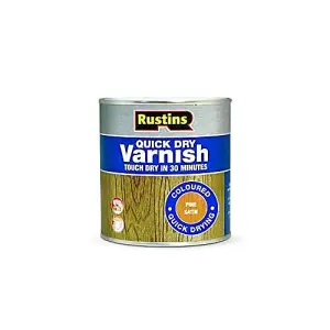 Rustins Quick Dry Varnish - Pine 1ltr