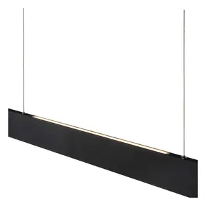 Lucide Raya Led Modern Pendant Light - LED Dim. - 1x36W 2700K - Black