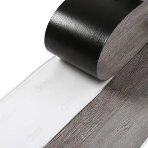 Waterproof Durable Self Adhesive Wood Effect PVC Flooring Planks,Peel & Stick Flooring Tile, Grey,36 Pcs