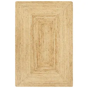 Berkfield Handmade Rug Jute Natural 80x160 cm