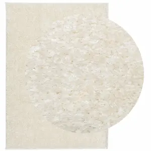 Rug ISTAN High Pile Shiny Look Cream 120x170 cm