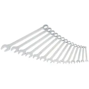 Draper Long Imperial Combination Spanner Set (14 Piece) 03040