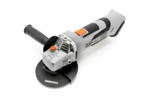 Daewoo U-FORCE Cordless Battery Powered 115mm 18V Angle Grinder (BODY ONLY)