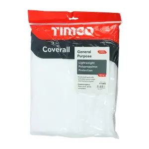 Timco - General Purpose Coverall - White (Size XXX Large - 1 Each)